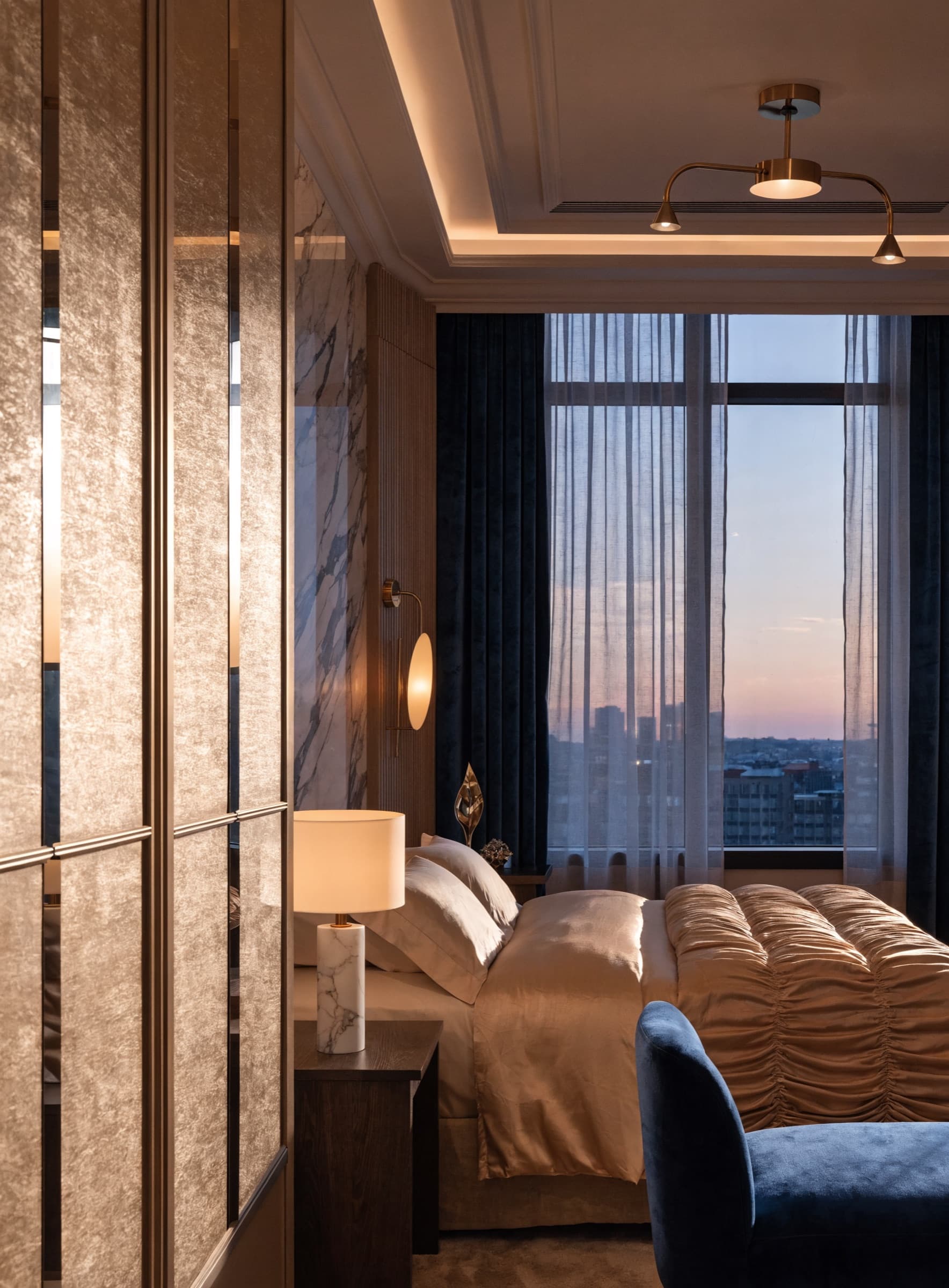 Luxury hotel interior at Sanskar Marine Academy